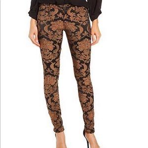 7 For All Mankind Skinny High Waist Jeans